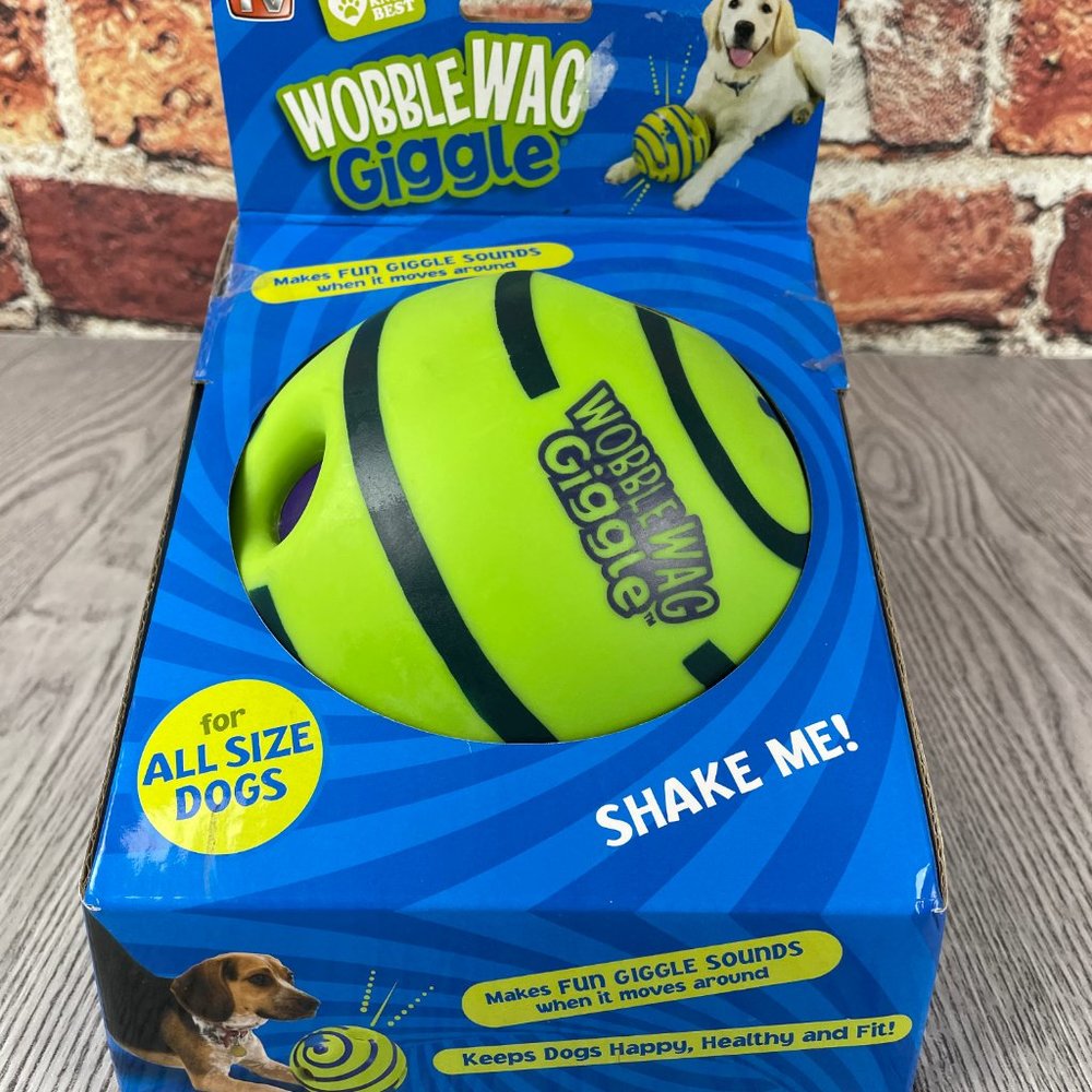 Wobble Wag Giggle Ball, Interactive Dog Toy - Picture 6 of 6